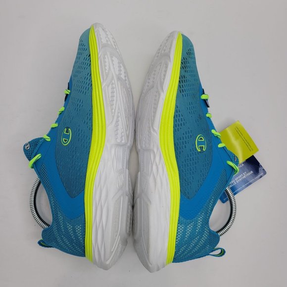 Champion Memory Foam Women's Athletic Shoes Blue Lime Green US Size 9.5 NWT - Picture 5 of 9